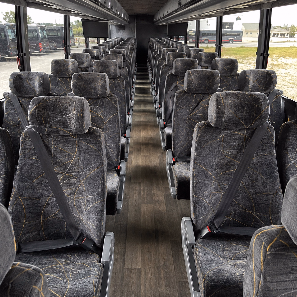 des moines prom transportation onboard seating